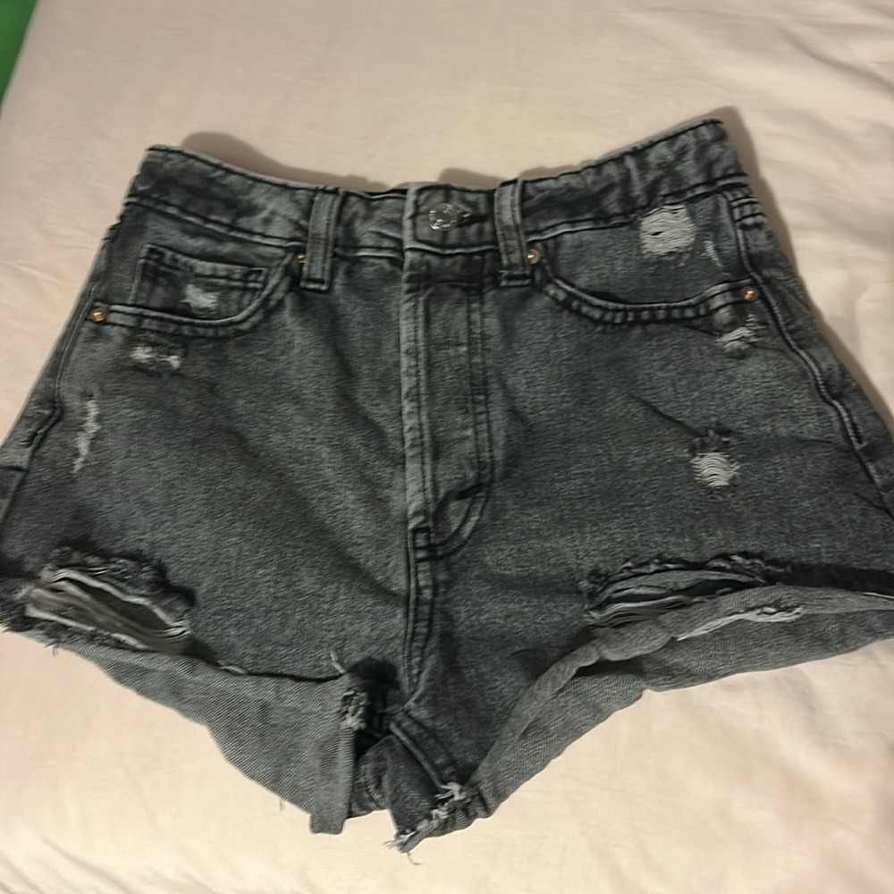 black denim shorts from target. size 0.